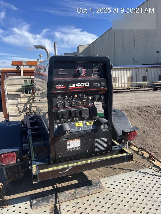 2024 Lincoln Electric LE400 Kubota V1505, Trlr, Cable Rack, Light Kit, ES Decals, T3