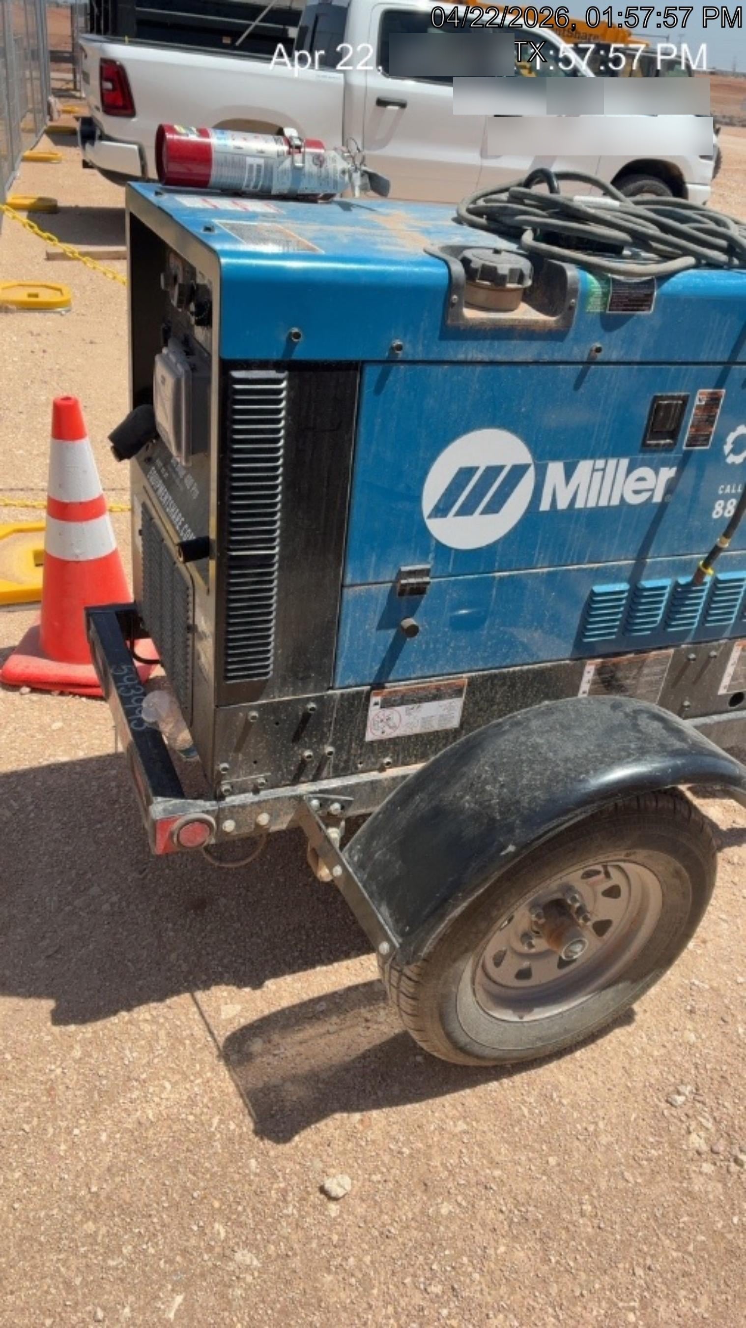 2025 MILLER ELECTRIC BIG BLUE 400