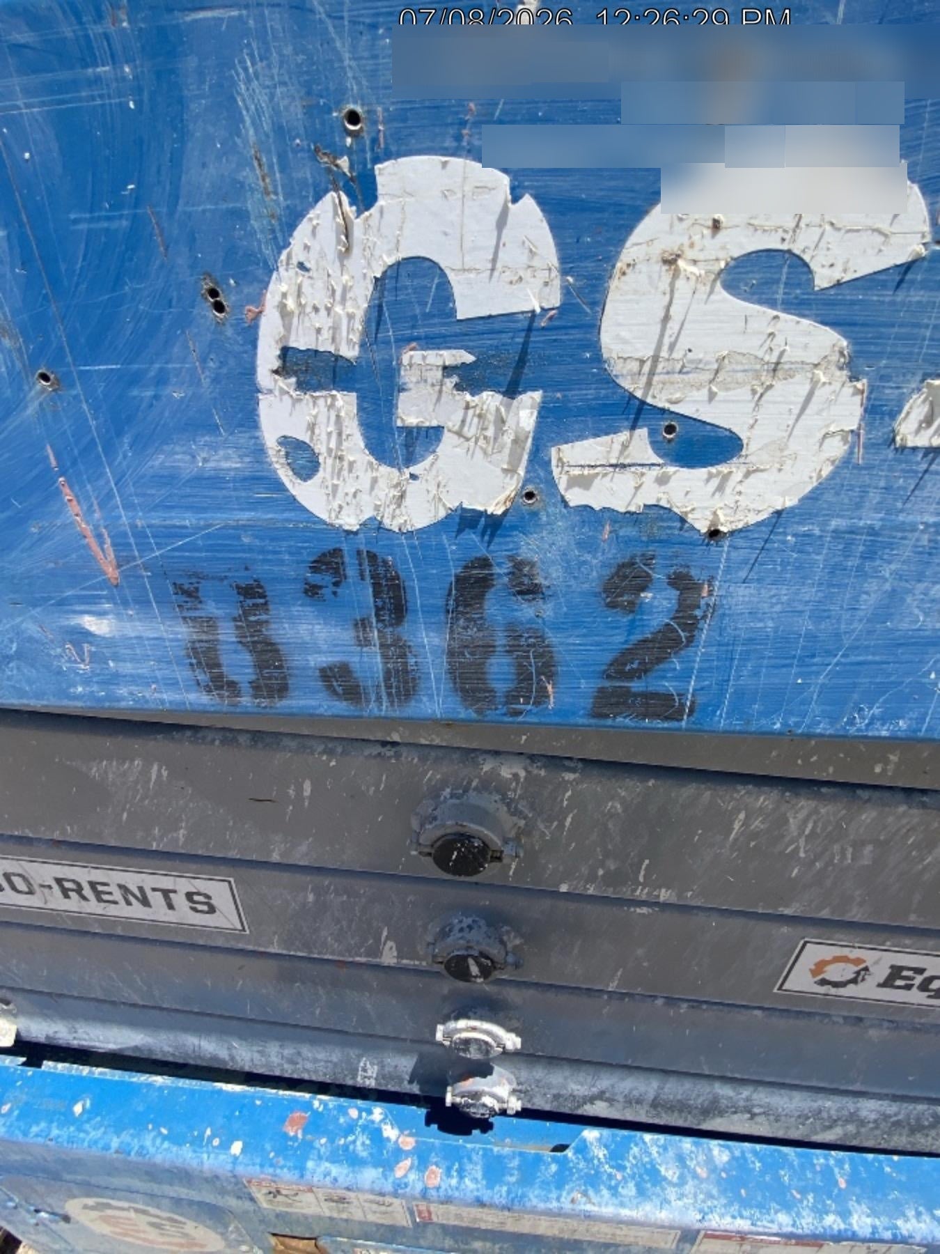 2018 Genie GS-3232 Genie GS3232 Lift w/Folding Rails and Swing Gate