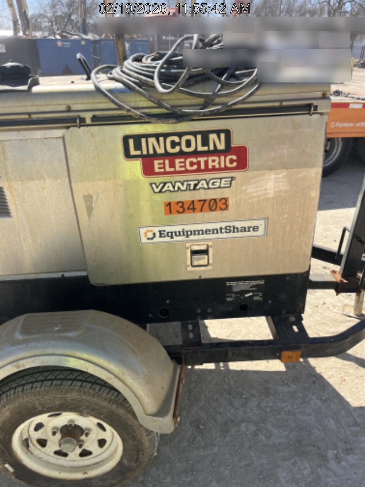 2021 Lincoln Electric Vantage 322 Ready Pak 3