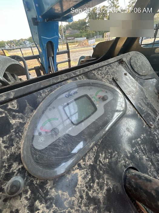 2018 Genie GTH-844 Genie GTH-844D w/Open ROPS, Solid Tires, Work Light/Beacon, 60" Carriage and Forks