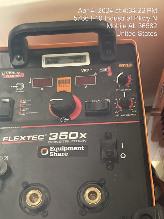 2023 LINCOLN ELECTRIC FLEXTEC 350X