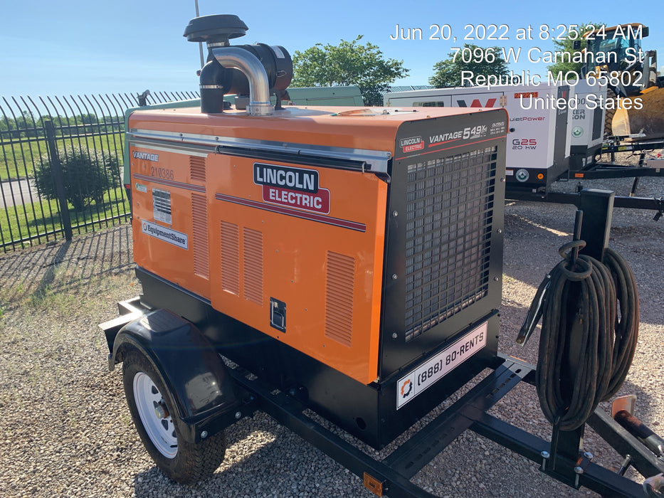 2022 Lincoln Electric Vantage 549X VANTAGE 549X READY-PAK 3