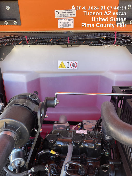 2024 Generac MLT2 Diesel, Flex Switch 120V Input, Powerzone Controller, 
(4) 320W LED Lights, 4kW Generator, 39.9 Gal Fuel Tank, 2" Ball, T3