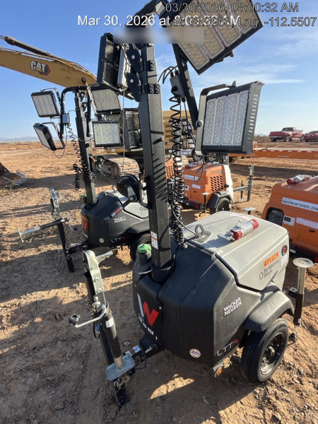 2024 Wacker Neuson LTT4 Diesel, Kohler KDW702, Deep Sea Controller, Auto Start, LED 320W, Bypass Outlet, T3