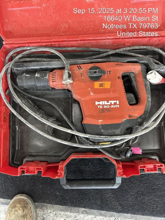 2020 HILTI TE 50-AVR