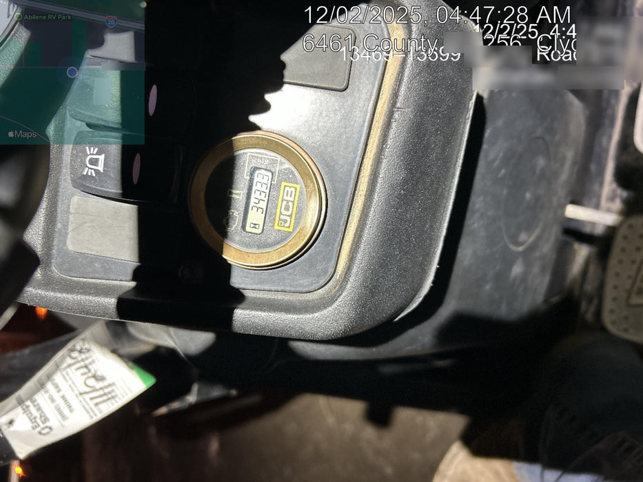 2019 JCB 510-56 Open ROPS, 74 HP, Solid Tires, Worklights, Beacon, Aux Hydraulics, Lifting Eye 66" Carriage/60" Forks