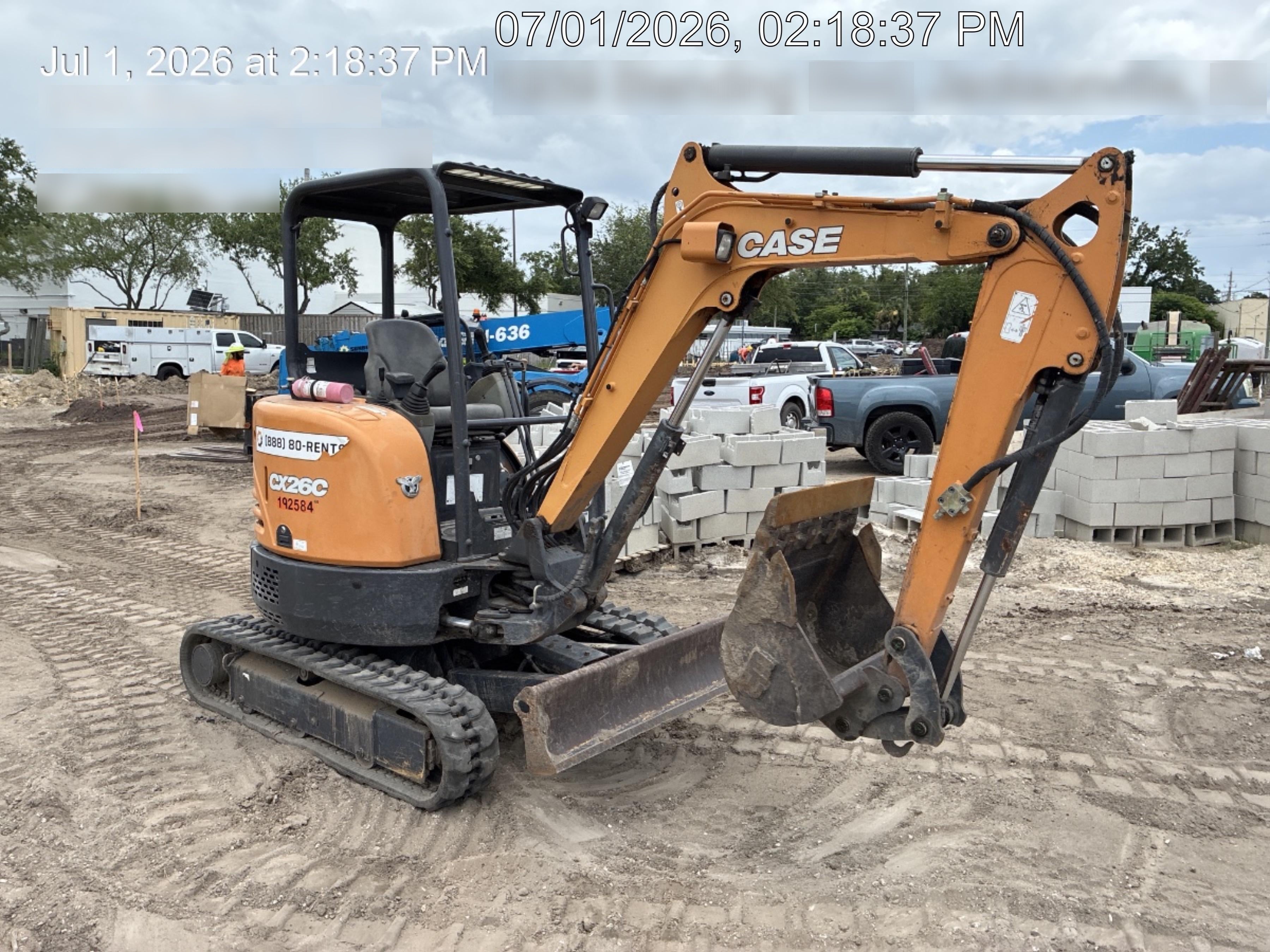 2019 CASE CX26C