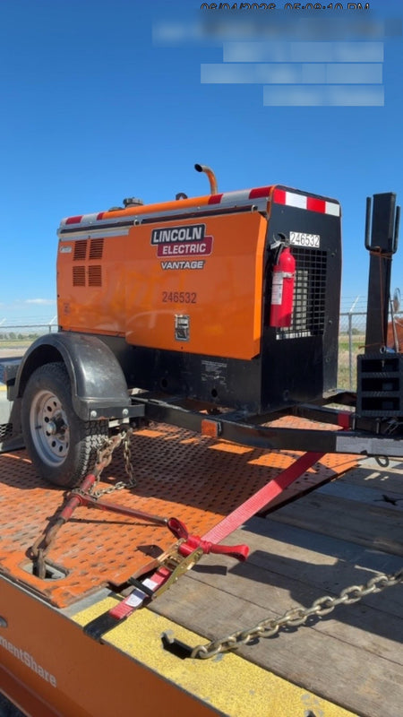 2022 Lincoln Electric LE400 Kubota V1505, Trlr, Cable Rack, Light Kit, ES Decals, T3