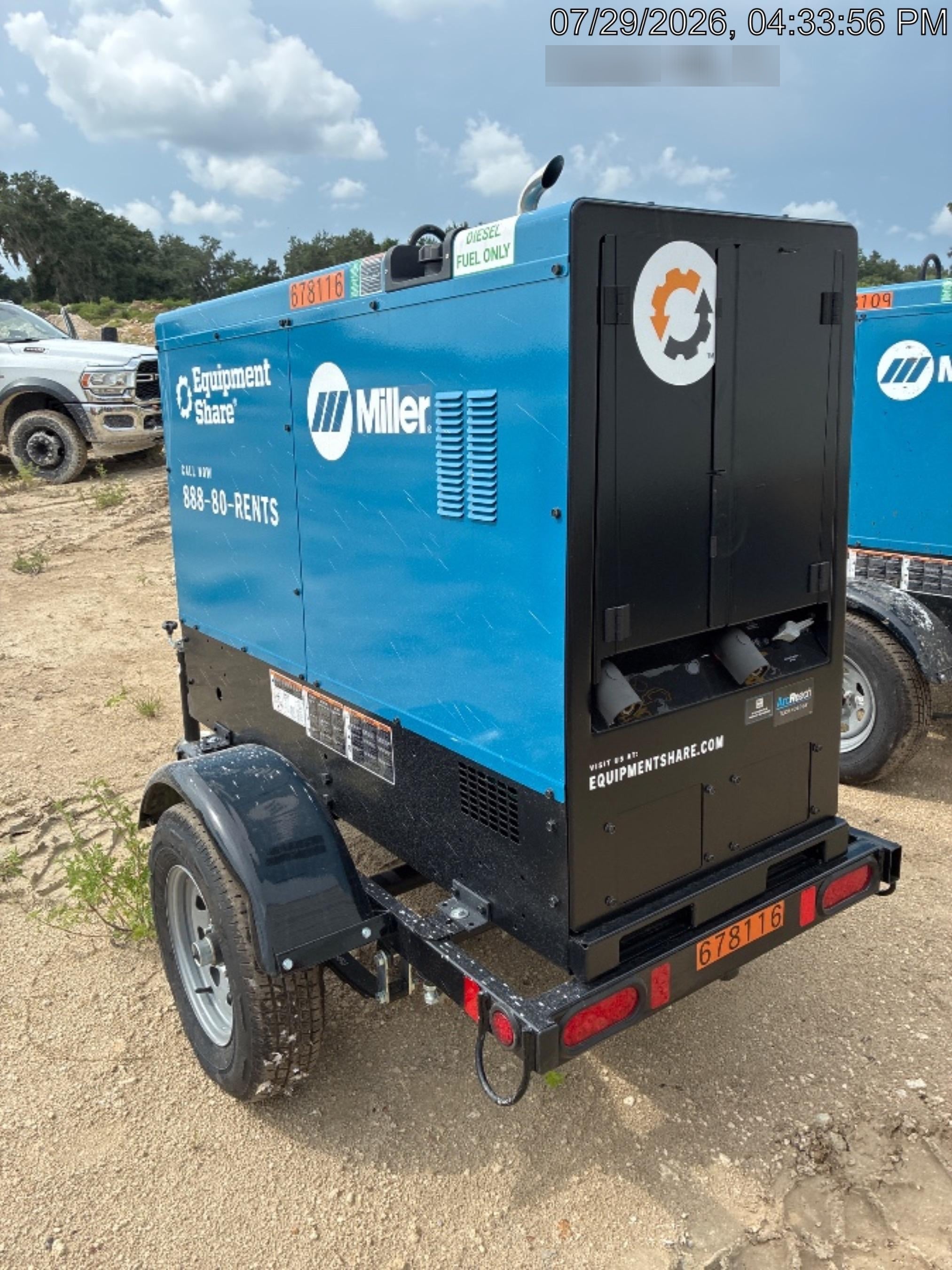 2026 MILLER ELECTRIC BIG BLUE 500