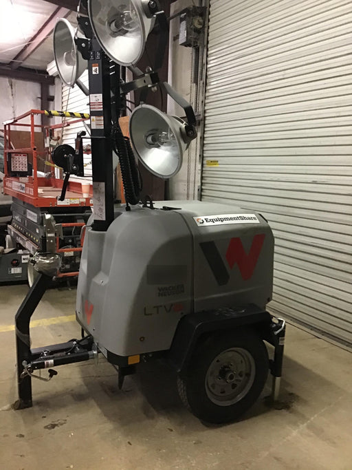 2019 Wacker Neuson LTV6L-MH Mobile Light Tower w/Fuel Level Sensor Installed
