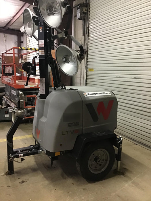 2019 Wacker Neuson LTV6L-MH Mobile Light Tower w/Fuel Level Sensor Installed