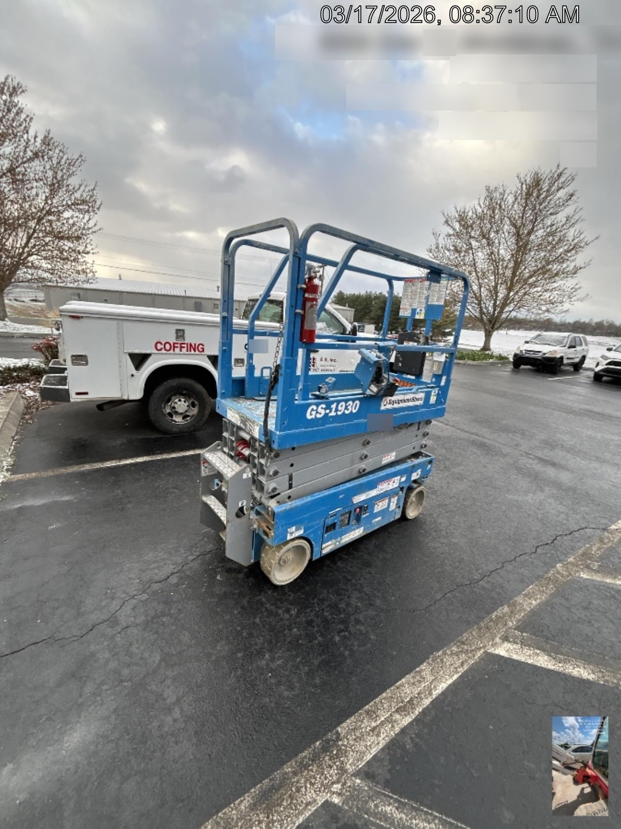 2020 Genie GS-1930 Fixed rails with chain entry gate - Pre A92.20