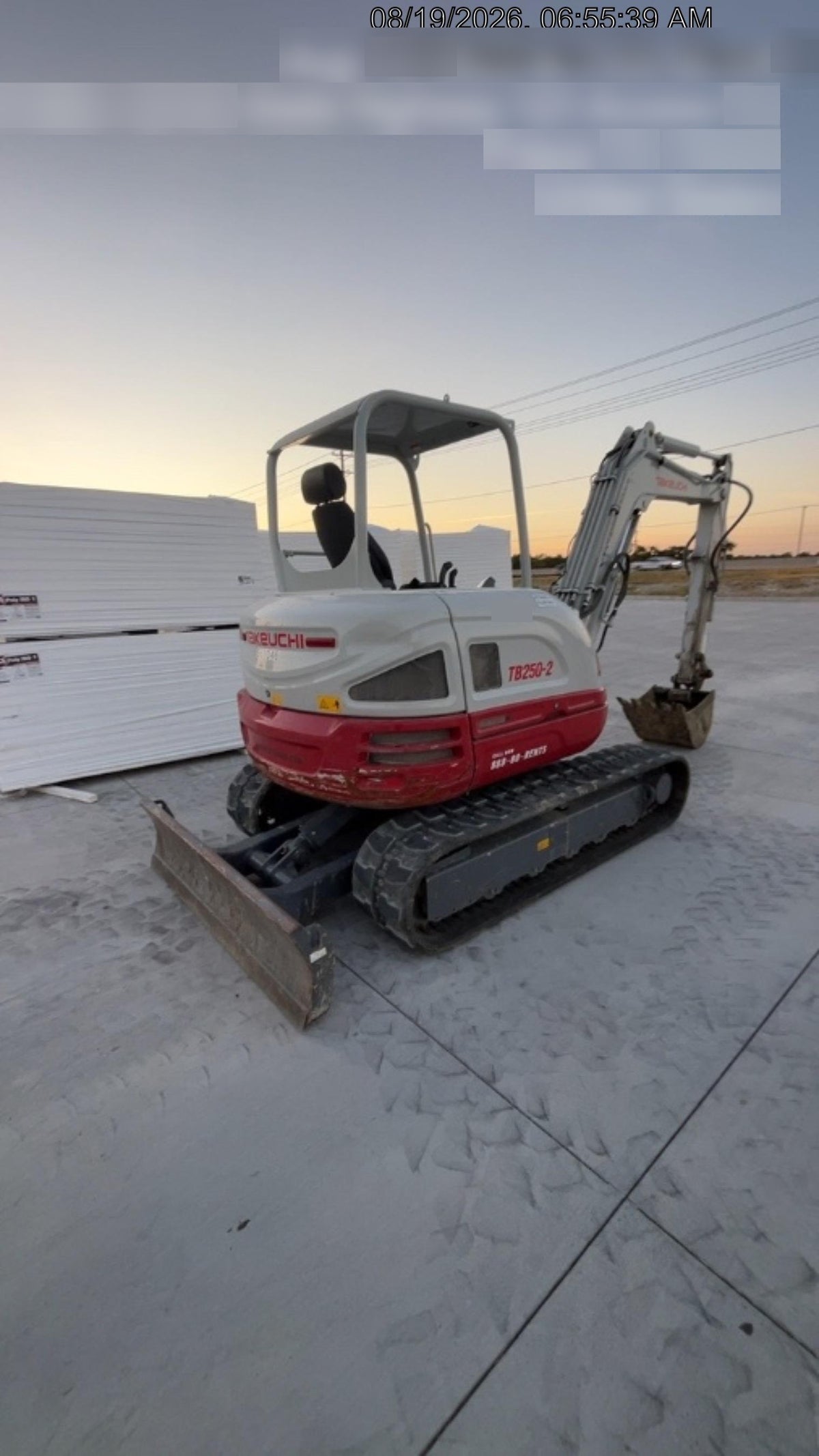 2025 TAKEUCHI TB250-2R