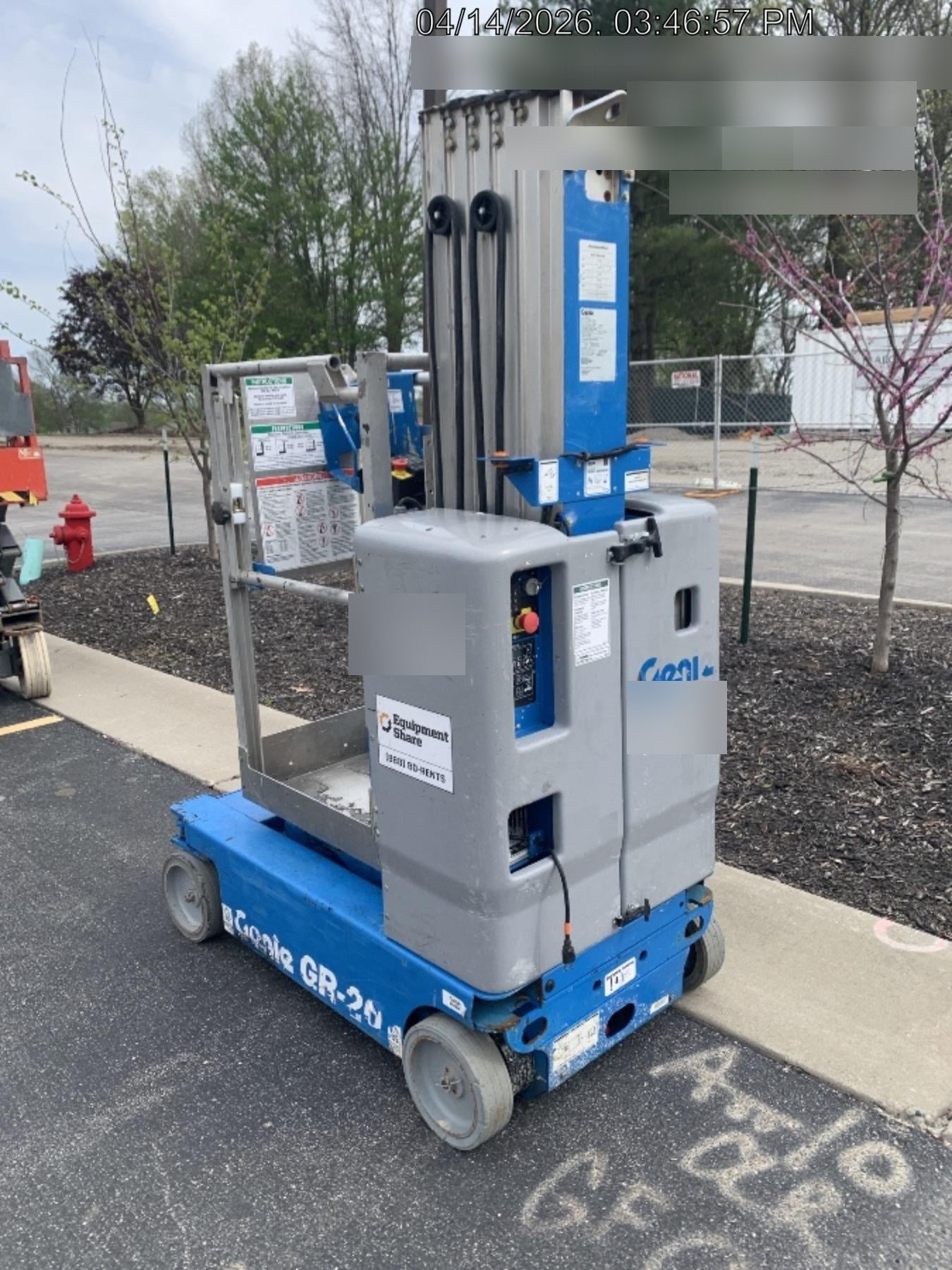 2019 GENIE GR-20