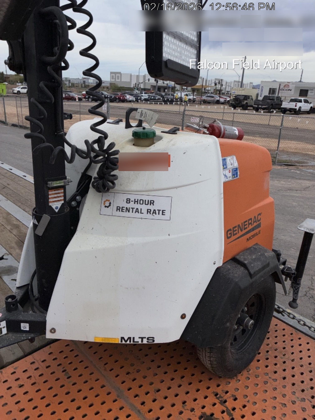 2024 Generac MLT2 Diesel, Flex Switch 120V Input, Powerzone Controller, 
(4) 320W LED Lights, 4kW Generator, 39.9 Gal Fuel Tank, 2" Ball, T3
