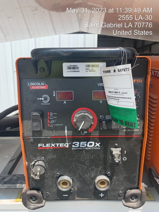 2022 LINCOLN ELECTRIC FLEXTEC 350X