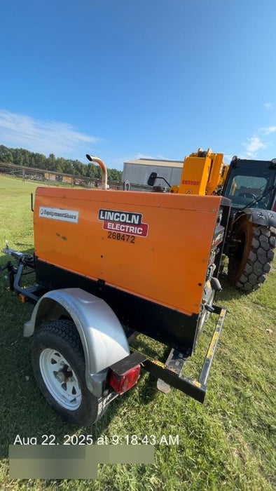 2022 Lincoln Electric LE400 Kubota V1505, Trlr, Cable Rack, Light Kit, ES Decals, T3