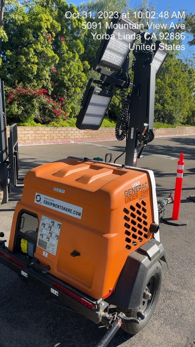 2023 Generac MLT2 Diesel, Flex Switch 120V Input, Powerzone Controller, (4) 320W LED Lights, 4kW Generator, 39.9 Gal Fuel Tank, 2" Ball, T3