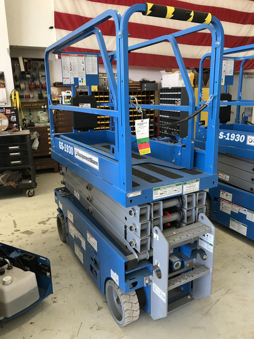 2019 Genie GS-1930 Fixed Rails with Chain Entry