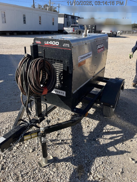 2024 Lincoln Electric LE400 Kubota V1505, Trlr, Cable Rack, Light Kit, ES Decals, T3