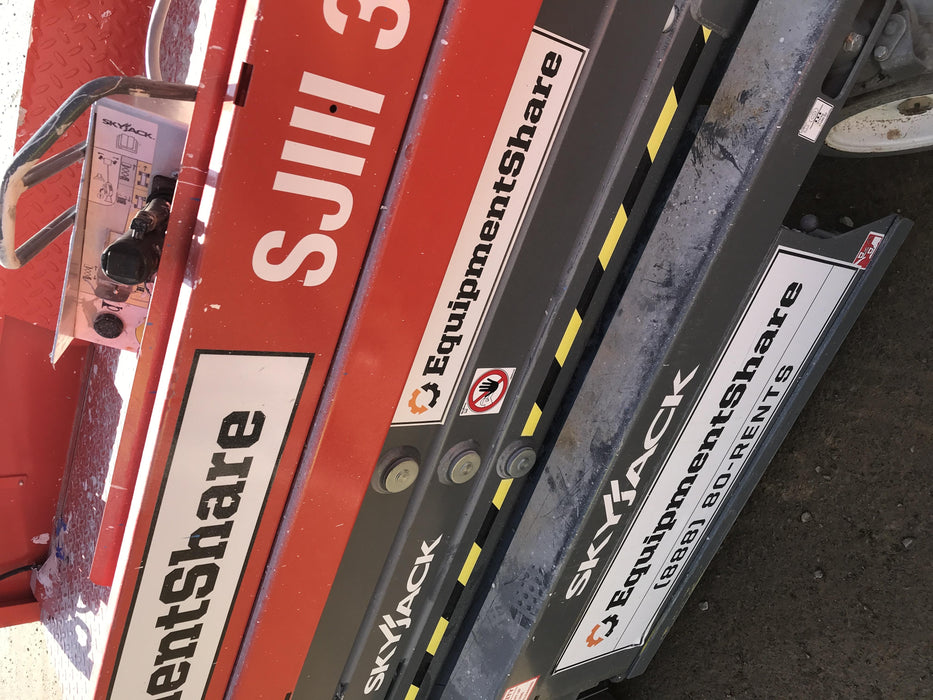 2019 Skyjack SJIII-3219 Standard Options, Trojan Batteries