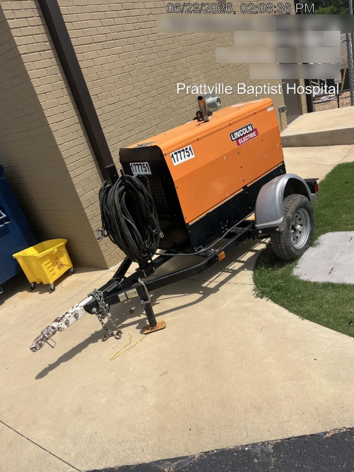 2021 Lincoln Electric Vantage 322 Vantage 322 Ready Pak 3 w/ Decals, ORANGE (includes trailer, cable rack, fender light kit) NO Telematics