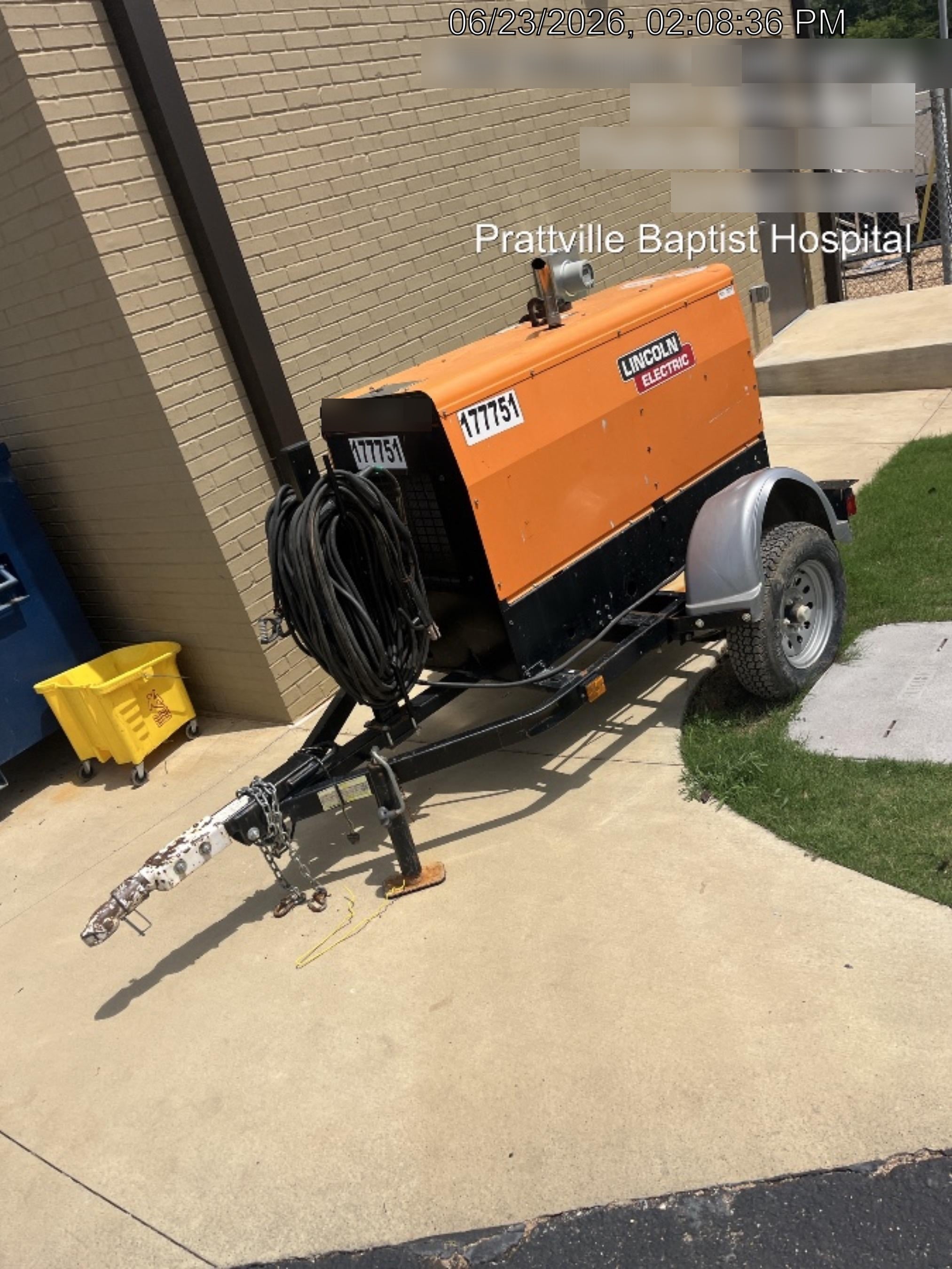 2021 Lincoln Electric Vantage 322 Vantage 322 Ready Pak 3 w/ Decals, ORANGE (includes trailer, cable rack, fender light kit) NO Telematics