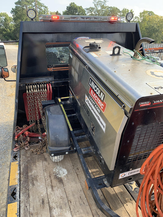 2019 Lincoln Electric Vantage 322 Welder Ready-Pak 3, Two wheel trailer, Fender and Light kit, Cable Rack