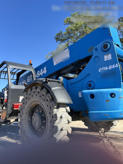 2018 Genie GTH-844 Genie GTH-844 w/ROPS, Work Lights, Solid Tires, RH Cab Mesh, Beacon, 60" Carriage and Forks