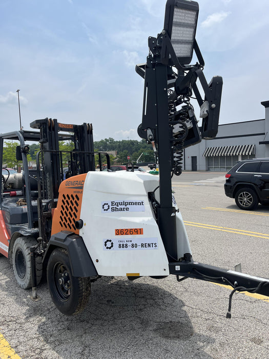 2023 Generac MLT2 Diesel, Flex Switch 120V Input, Powerzone Controller, 
(4) 320W LED Lights, 4kW Generator, 39.9 Gal Fuel Tank, 2" Ball, T3