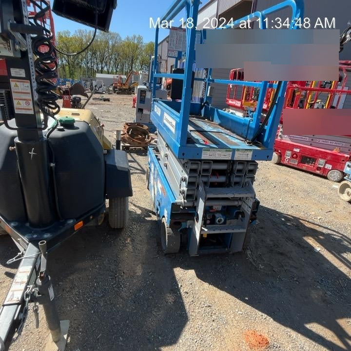 2020 Genie GS-1930 Fixed rails with chain entry gate - Pre A92.20