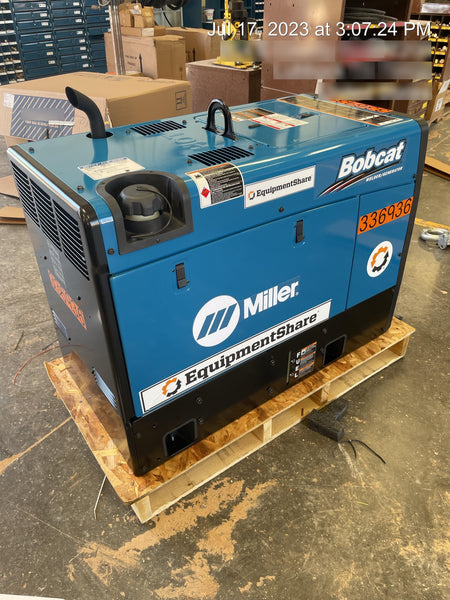 2023 Miller Electric BOBCAT 260 Kohler, GFCI, Remote Start/Stop, Running Gear