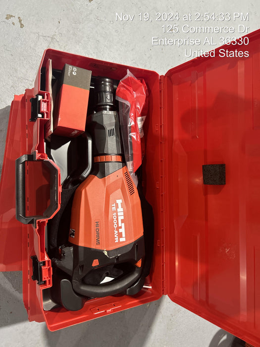 2024 HILTI TE 1000-AVR
