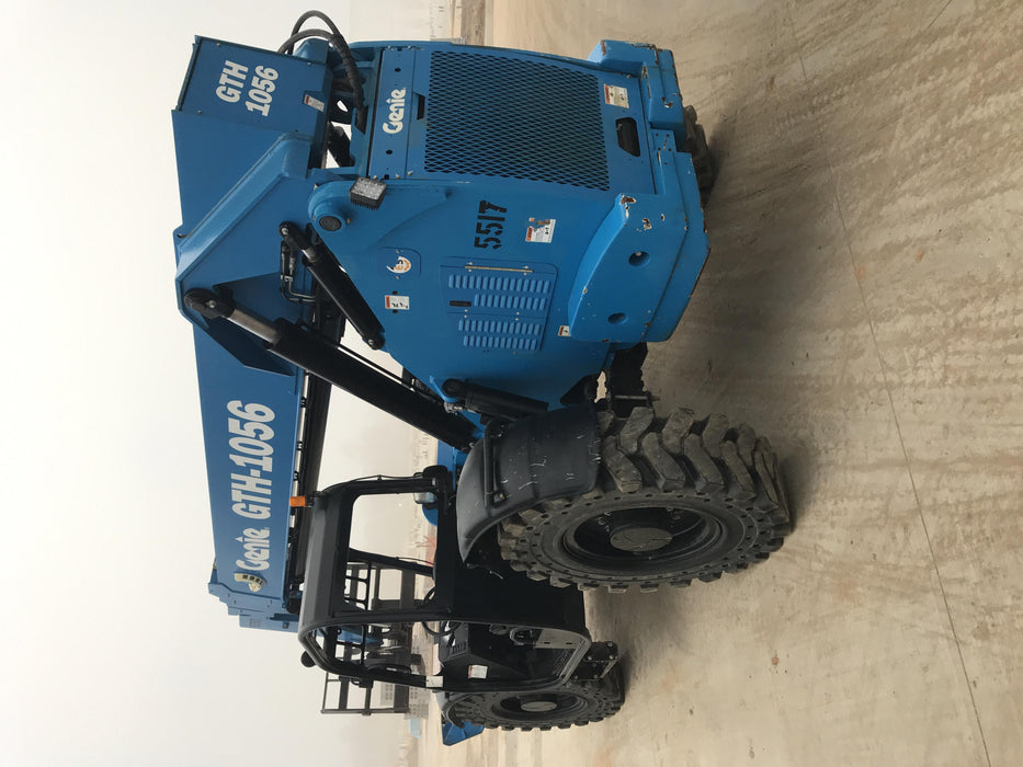 2017 Genie GTH-1056 Genie GTH1056, Solid Tires, 60" carriage, Open ROPS