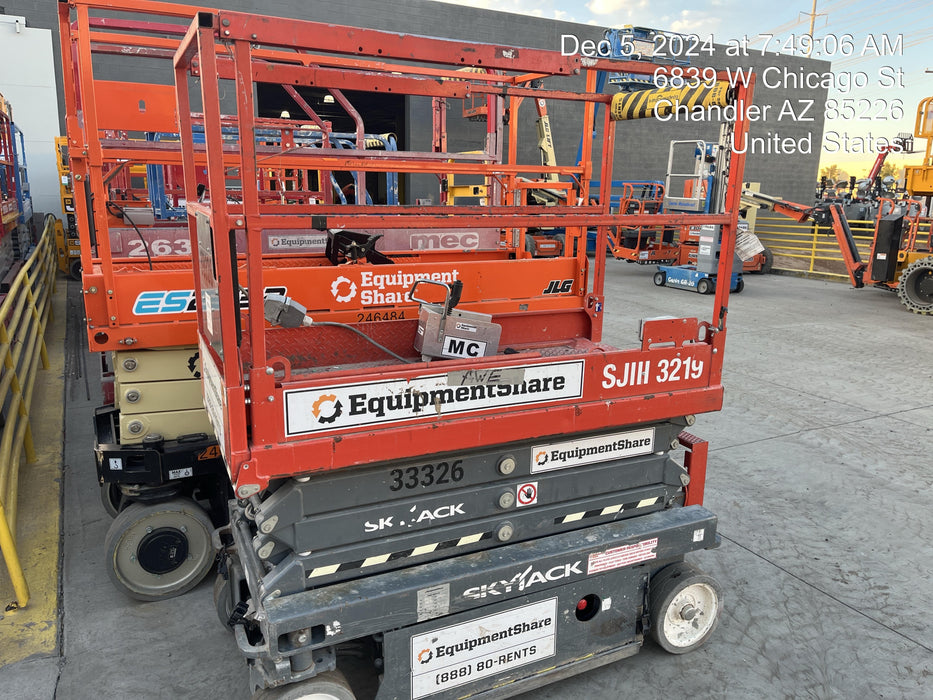2019 Skyjack SJIII-3219 Standard w/Trojan Batteries
