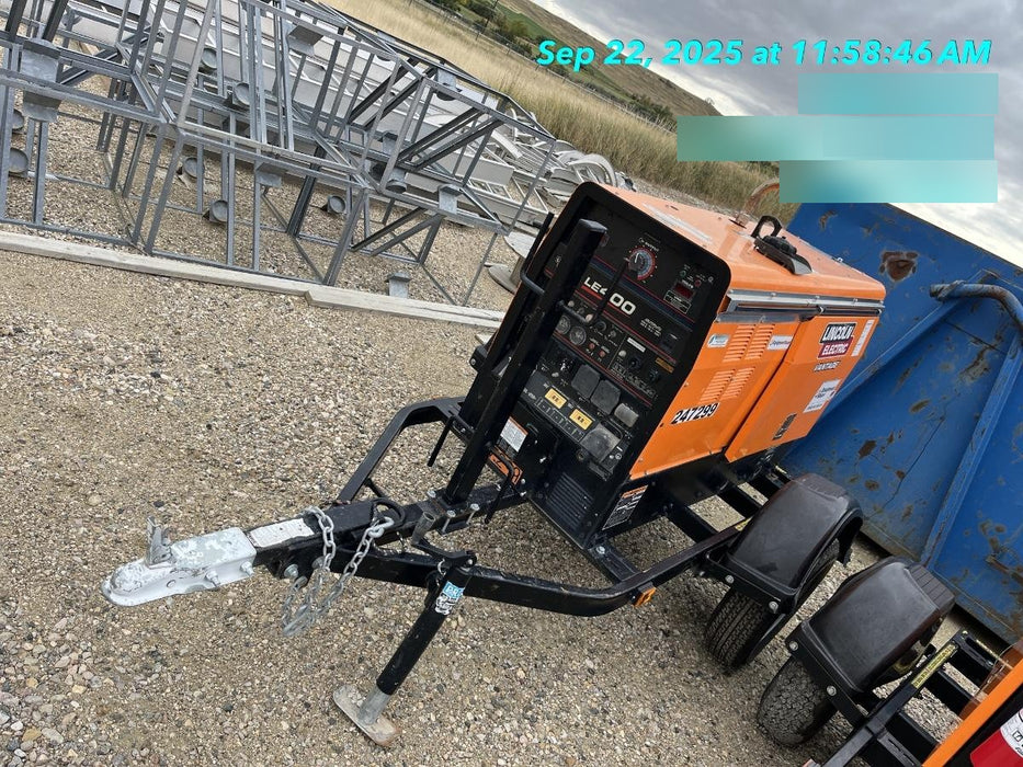 2022 Lincoln Electric LE400 Kubota V1505, Trlr, Cable Rack, Light Kit, ES Decals, T3