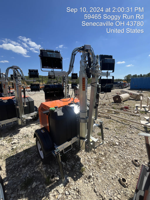 2024 Wanco WLTT-4MM4K Diesel, Deep Sea Controller, Shore Power Plug, Auto Start, (4) 350W LED Floodlights, 4kW Generator, 60 Gal Fuel Tank, 2" Ball, T3