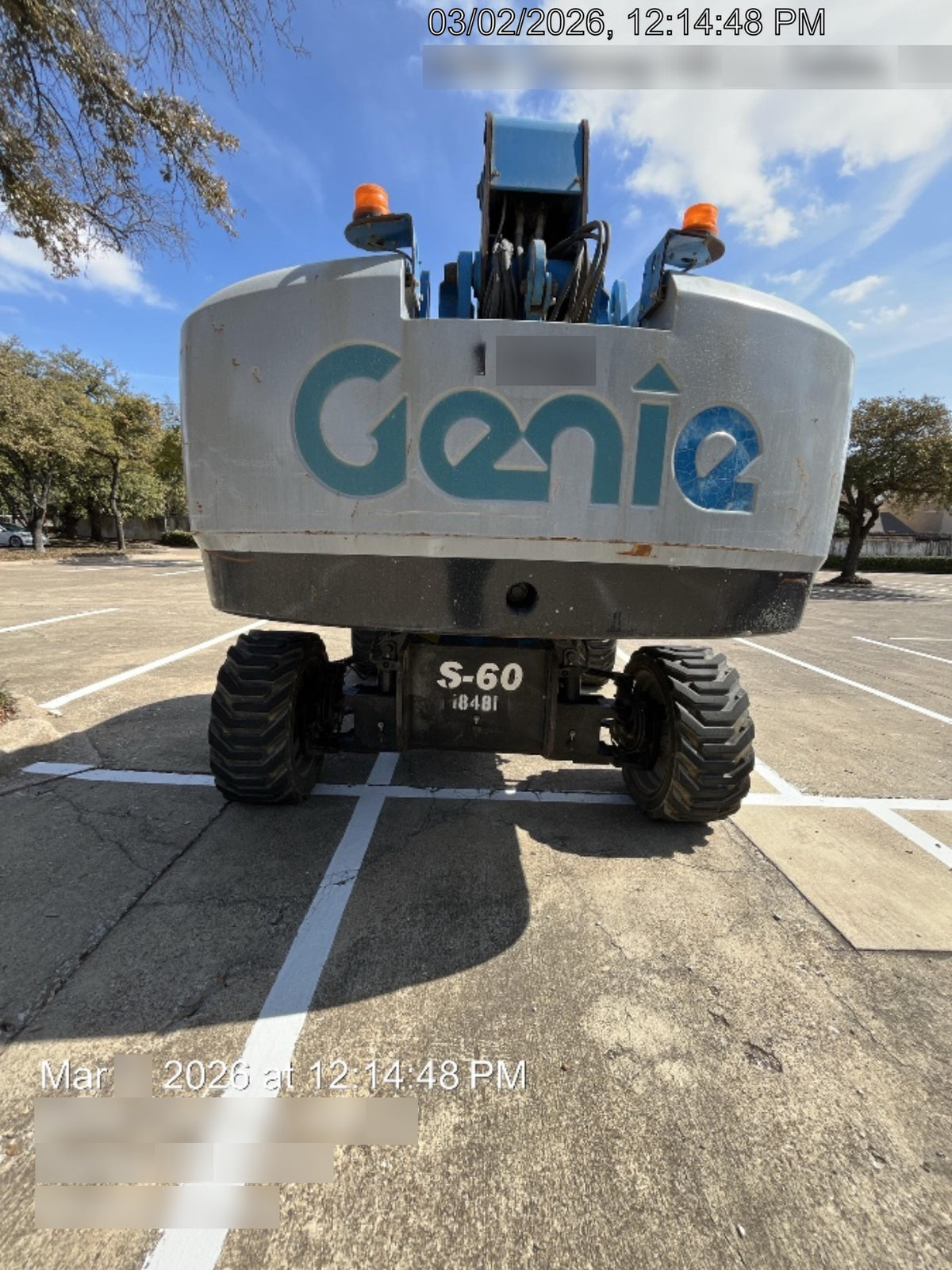 2018 GENIE S-60 X