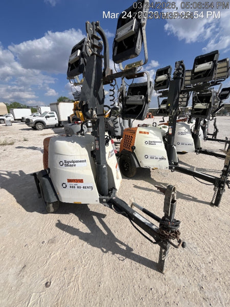 2023 Generac MLT2 Diesel, Flex Switch 120V Input, Powerzone Controller, 
(4) 320W LED Lights, 4kW Generator, 39.9 Gal Fuel Tank, 2" Ball, T3
