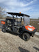 2020 Kubota RTV-X1140W-H 4WD utility cart -LED strobe -Windshield tempered glass -Plastic canopy -Wire harness kit -Backup alarm