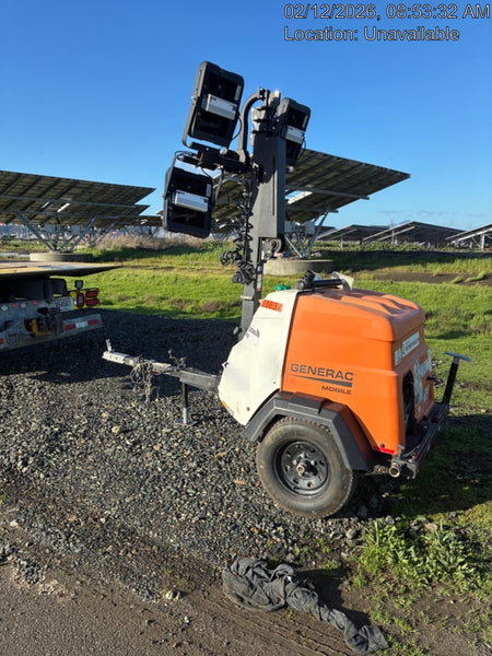 2023 Generac MLT2 Diesel, Flex Switch 120V Input, Powerzone Controller, (4) 320W LED Lights, 4kW Generator, 39.9 Gal Fuel Tank, 2" Ball, T3