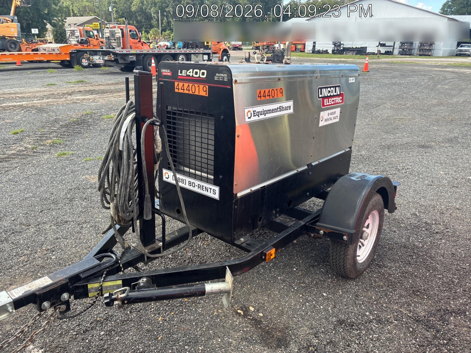 2024 Lincoln Electric LE400 Kubota V1505, Trlr, Cable Rack, Light Kit, ES Decals, T3