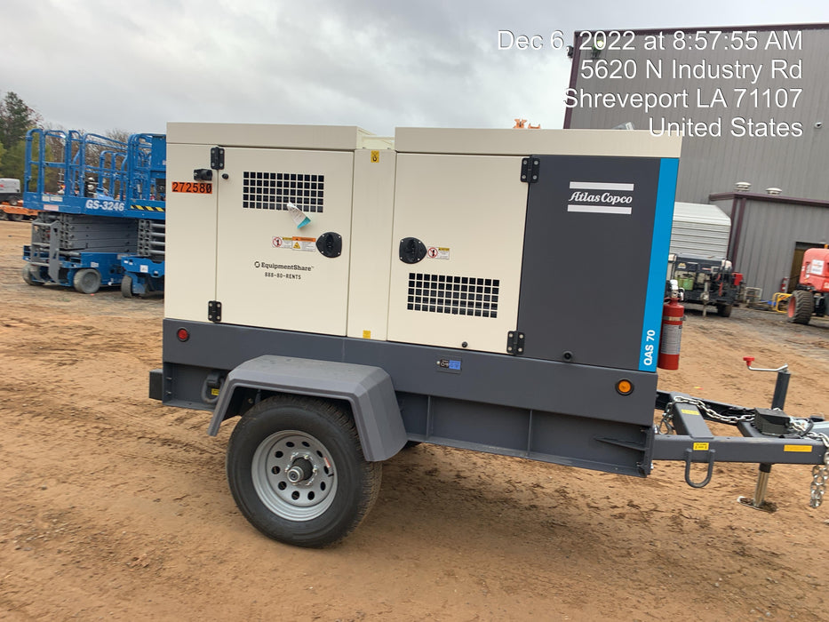 2022 ATLAS COPCO QAS 70