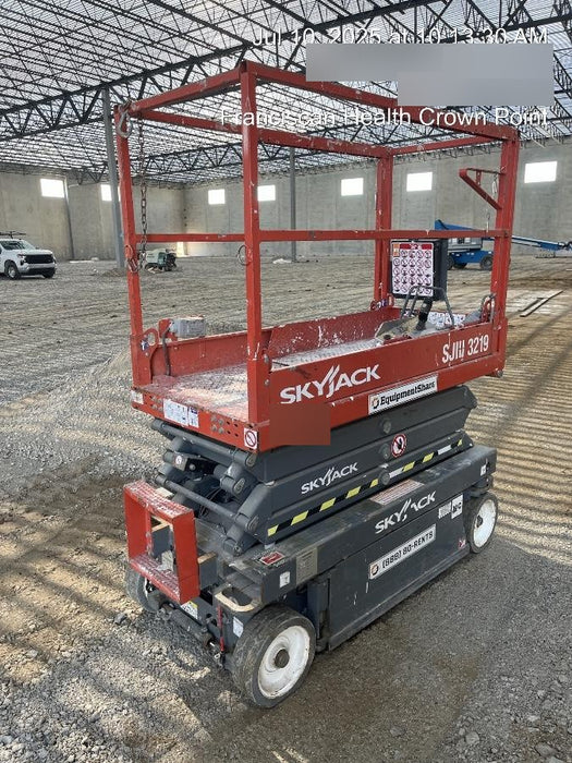 2018 Skyjack SJIII-3219 Standard Rental Specs