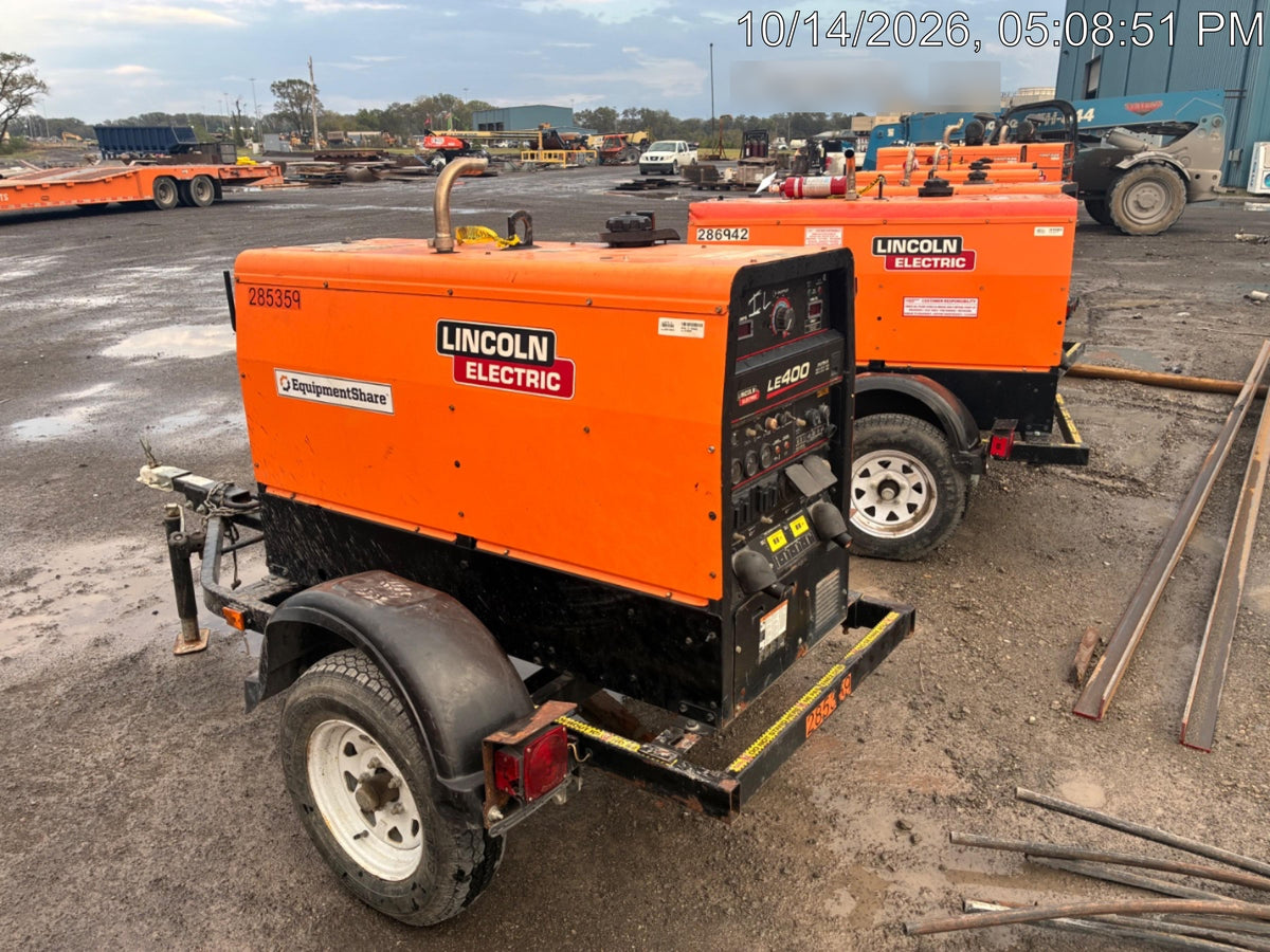 2021 Lincoln Electric Vantage 549X Ready Pak 3, ORANGE (includes trailer, cable rack, fender light kit)