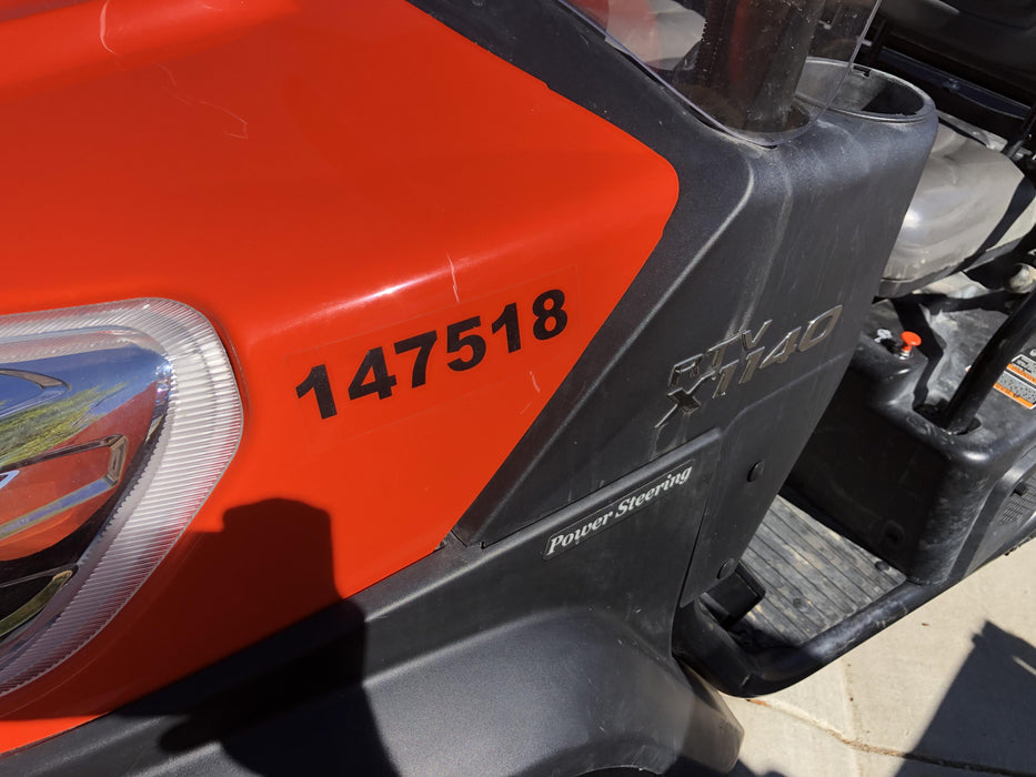 2022 Kubota RTV-X1140W-H Plastic Canopy, Windshield Acrylic Clear, LED Strobe Light, Wire Harness Kit, Back up Alarm