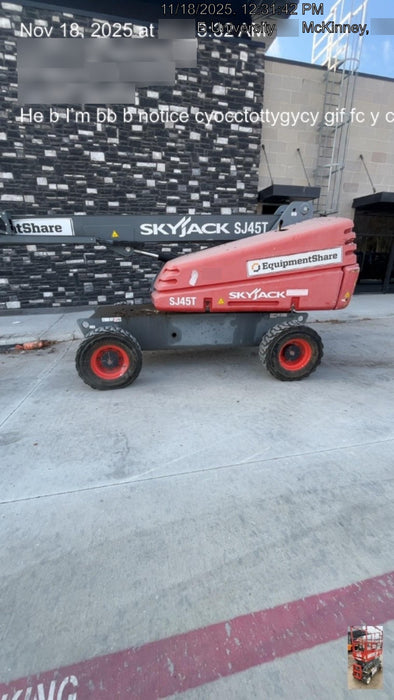 2019 SKYJACK SJ45T+