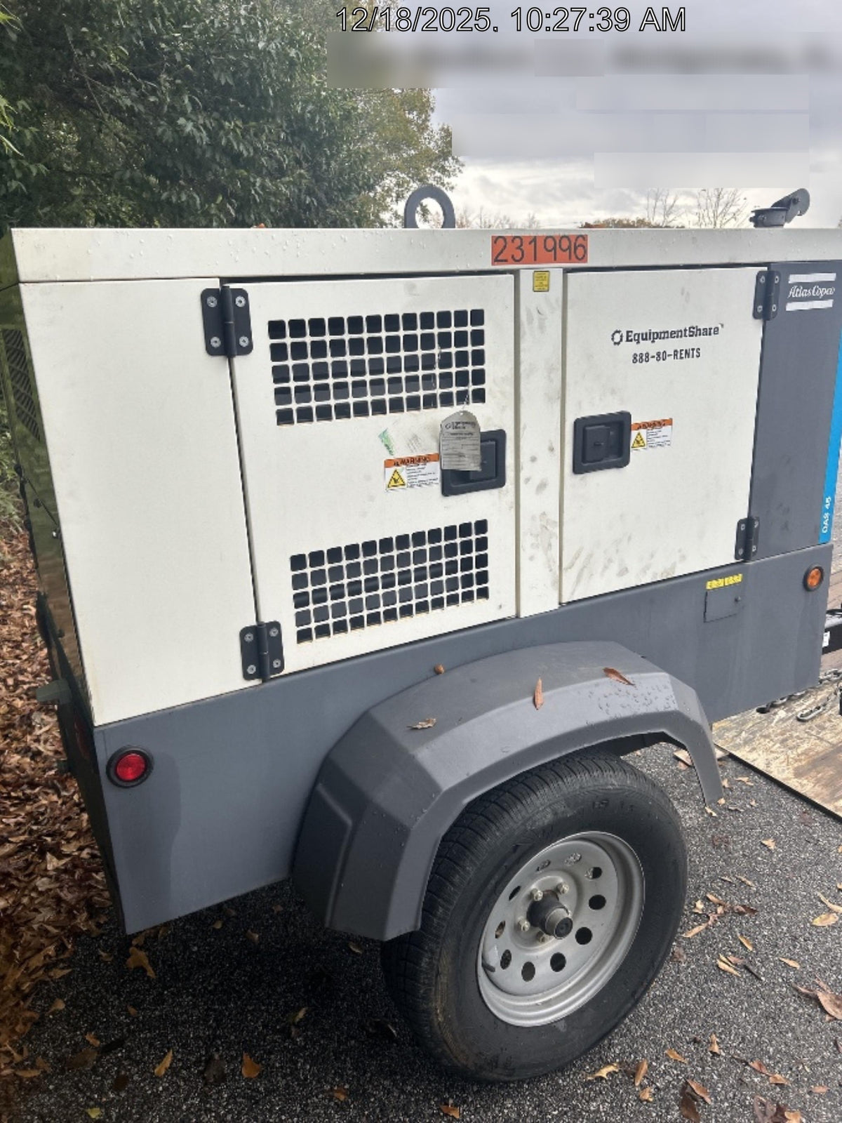 2022 ATLAS COPCO QAS45 CWK