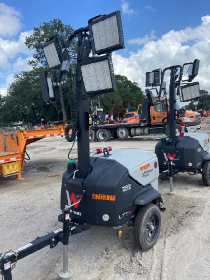 2024 Wacker Neuson LTT4 Diesel, Kohler KDW702, Deep Sea Controller, Auto Start, LED 320W, Bypass Outlet, T3